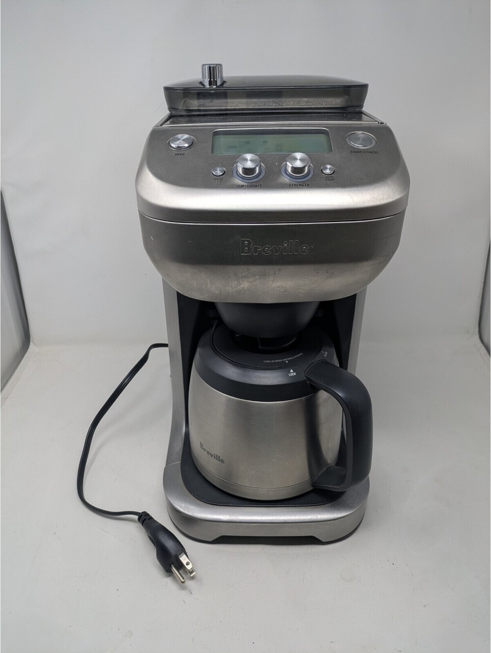 Breville BDC650BSS Grind Control Brushed Stainless Steel Coffee Maker - Silver